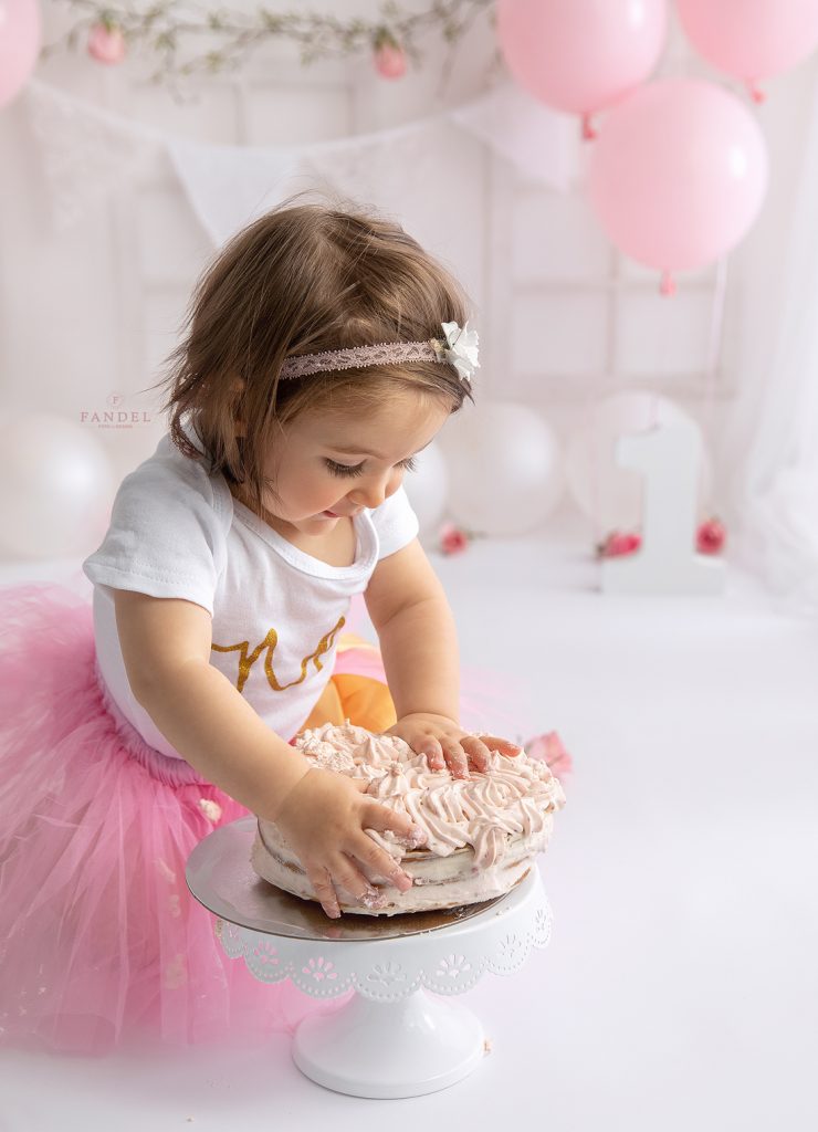 Cake Smash Fotoshooting, erster Geburtstag, zweiter Geburtstag